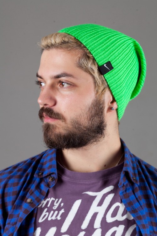 Мужская спортивная шапка Nike Light - Green