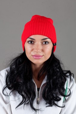 Женская спортивная шапка Nike Light - L_Red