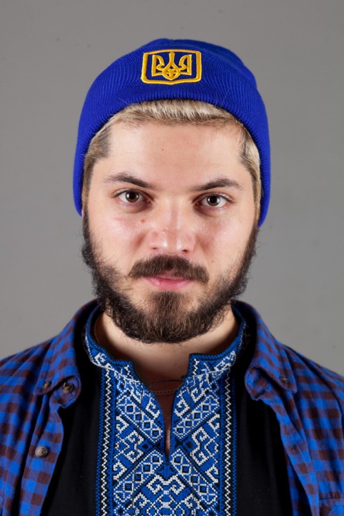 Мужская шапка Ukraine-Blue