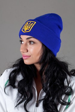 Женская шапка Ukraine-Blue