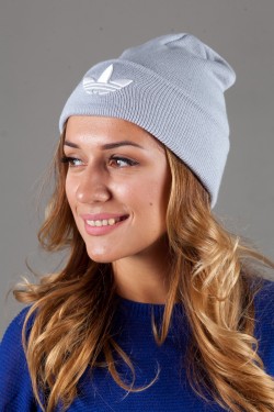 Женская спортивная шапка Adidas2015-LightGrey