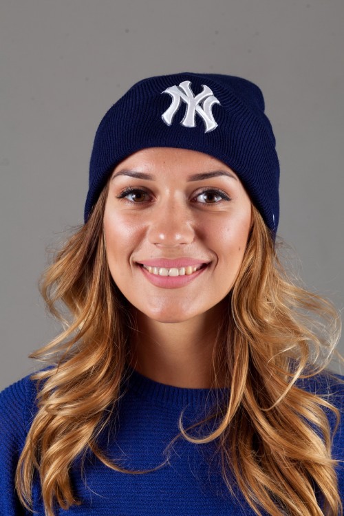 Женская шапка New-York NY2015-DarkBlue