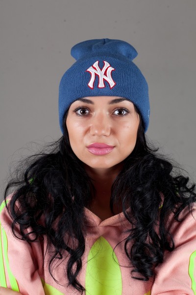 Женская шапка New-York NY2015-Blue