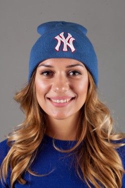 Женская шапка New-York NY2015-Blue