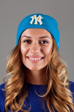 Женская шапка New-York NY2015-LightBlue