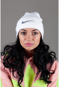 Женская спортивная шапка NikehiteS