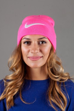 Женская спортивная шапка Nike-BrightPink