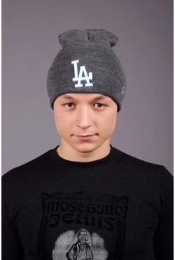 Мужская шапка Los Angeles Dark Grey