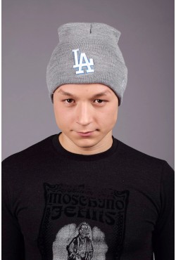 Мужская шапка Los Angeles Grey