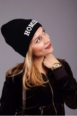 Женская шапка Homies B-W