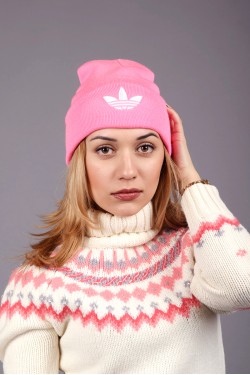 Женская спортивная шапка  Adidis Pink