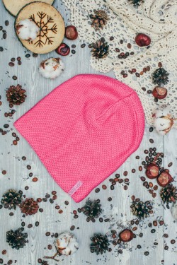 Женская трикотажная шапка OdysseyFresh-Pink