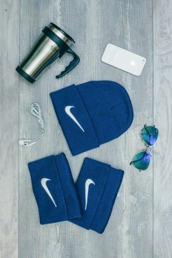 Мужская спортивная шапка Nike-Indigo