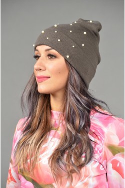 Женская трикотажная шапка Odyssey-Nonstop-gray