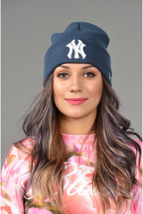 Женская шапка NY blue-W