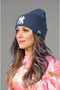 Женская шапка NY blue-W
