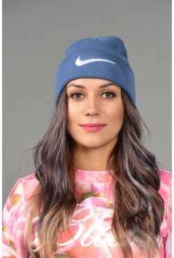 Женская спортивная шапка Nike-denim-W
