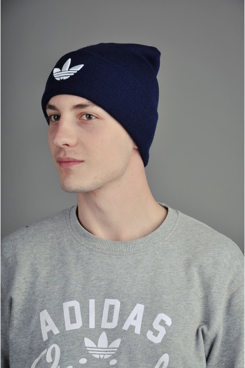 Мужская спортивная шапка Adidas синяя