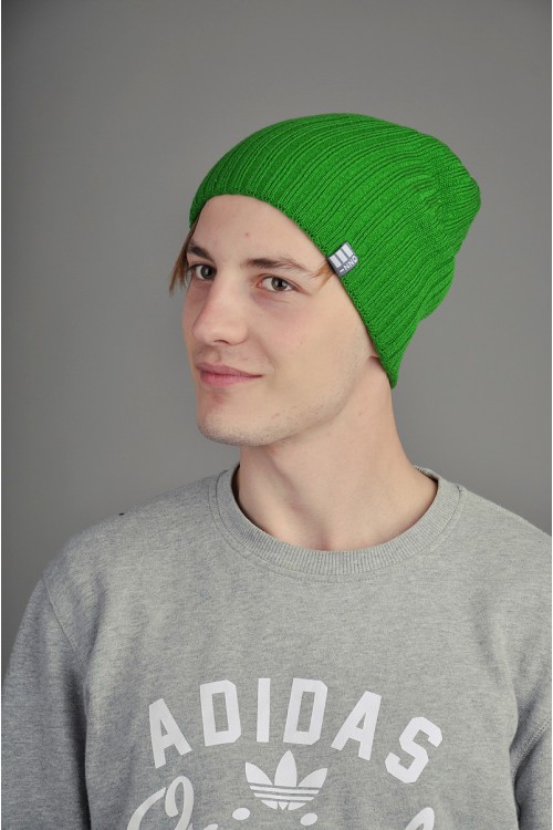 Мужская трикотажная шапка Ozzi Warm зеленая