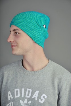 Мужская шапка SQWEAR Blue/Green