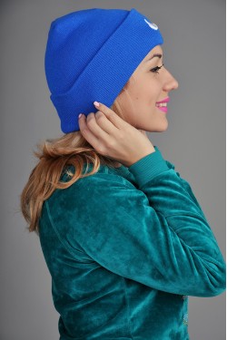 Женская спортивная шапка Nike синяя